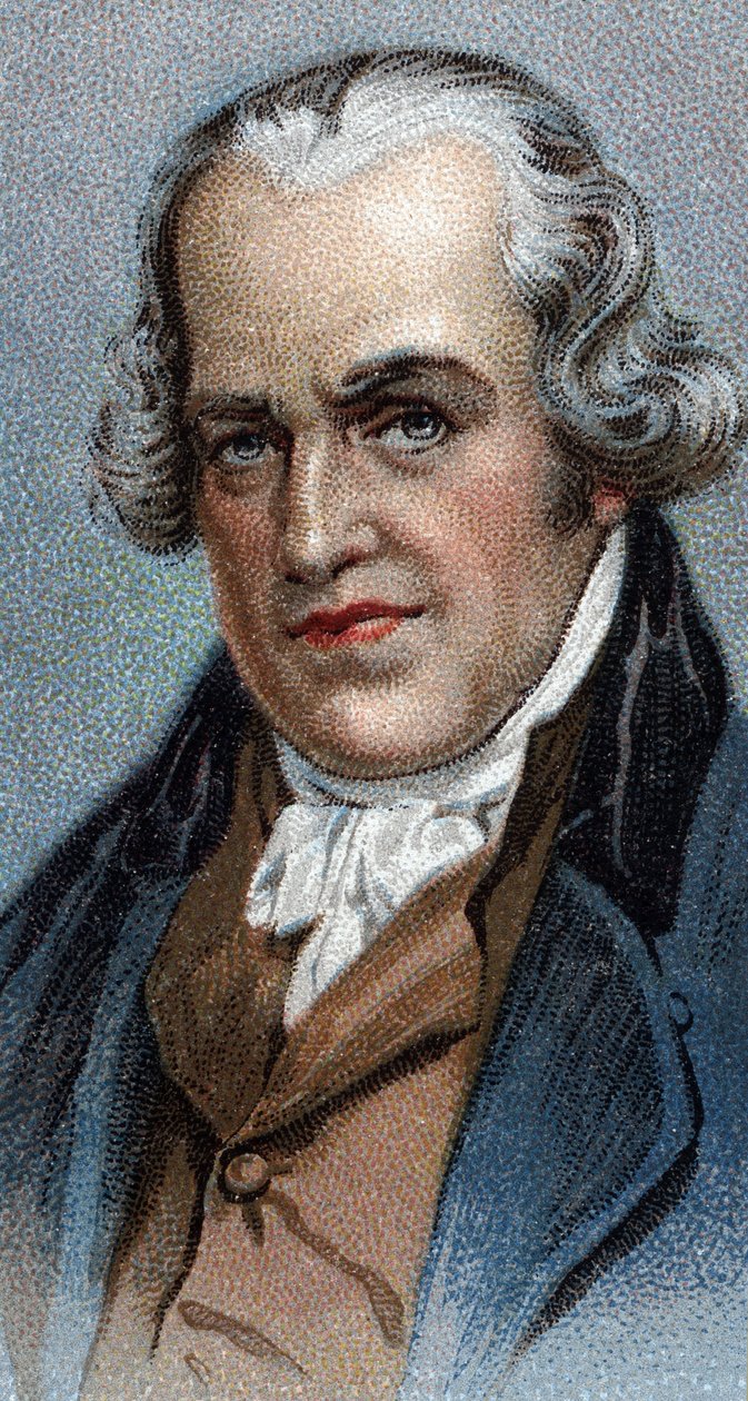 Portrait de James Watt (1736-1819), ingénieur écossais - De la série 