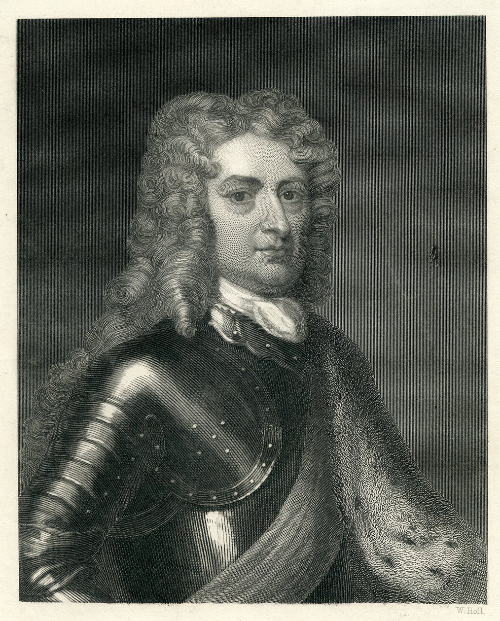Portrait de John Churchill - English School