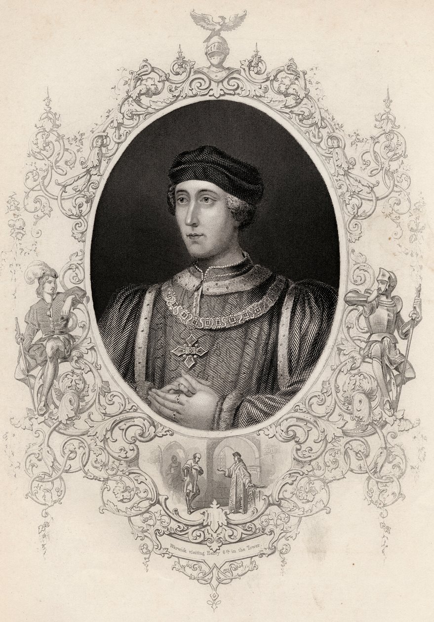 Portrait du roi Henri VI - English School