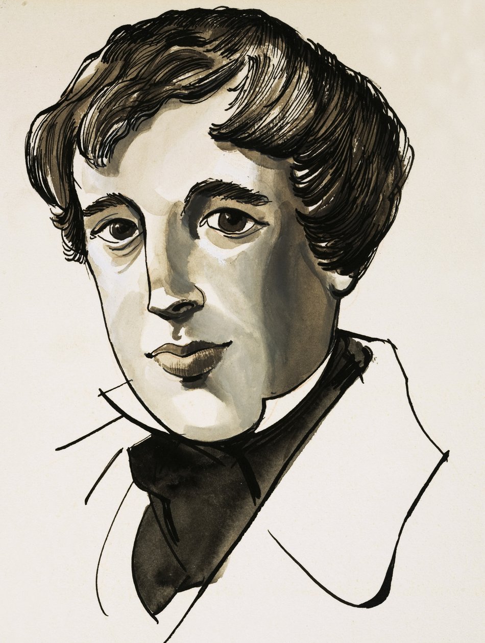 Portrait de Lord Byron - English School