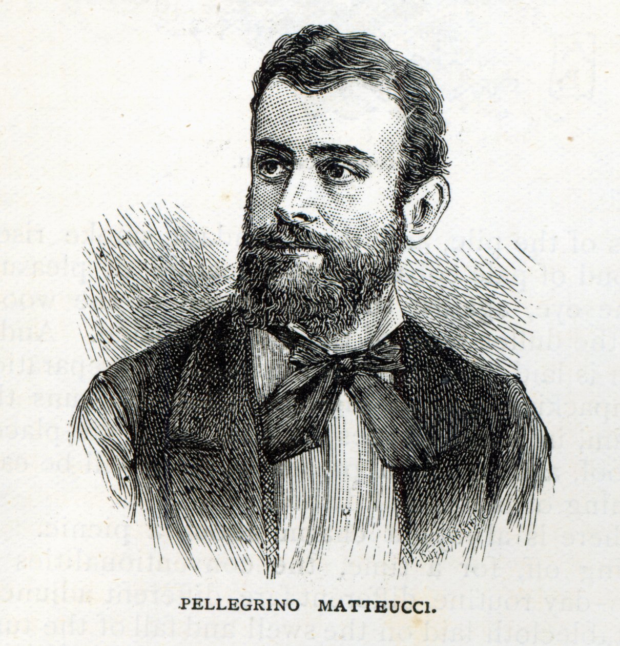 Portrait de Pellegrino Matteucci, de 