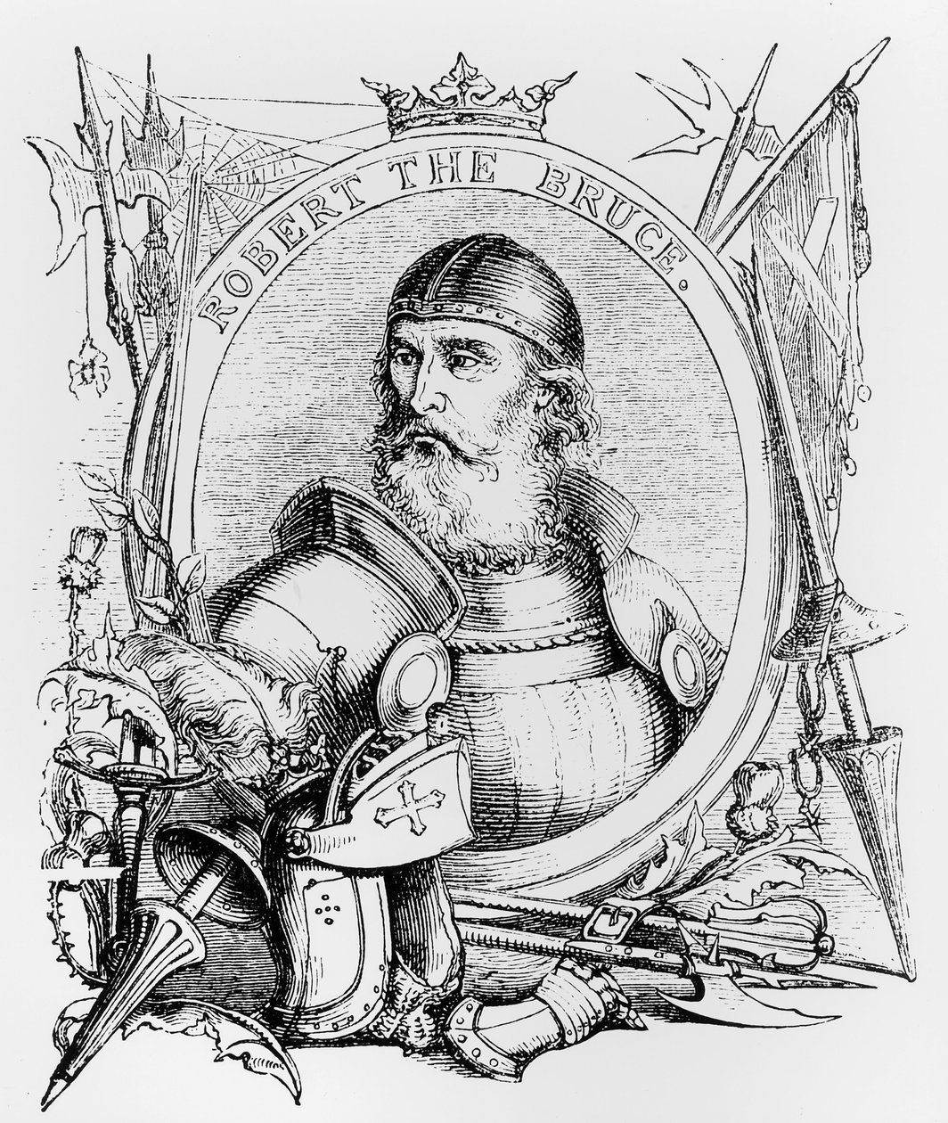 Portrait de Robert le Bruce (1274-1329) - English School