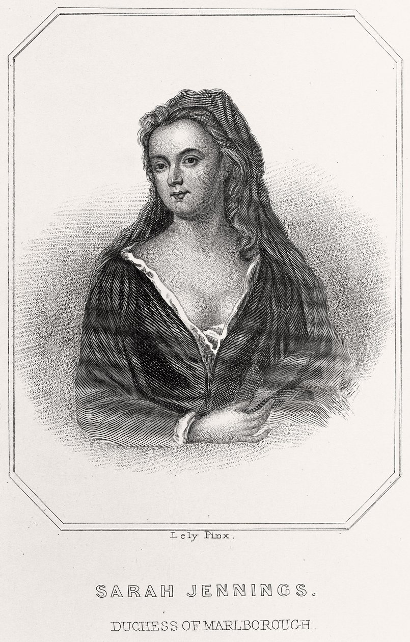 Portrait de Sarah Jennings, duchesse de Marlborough - English School