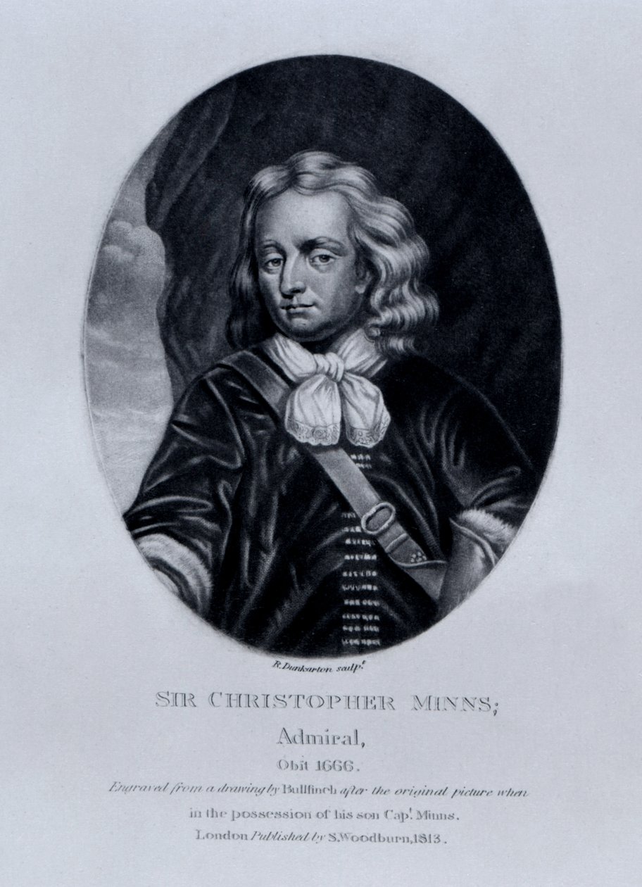Portrait de Sir Christopher Minns, de 