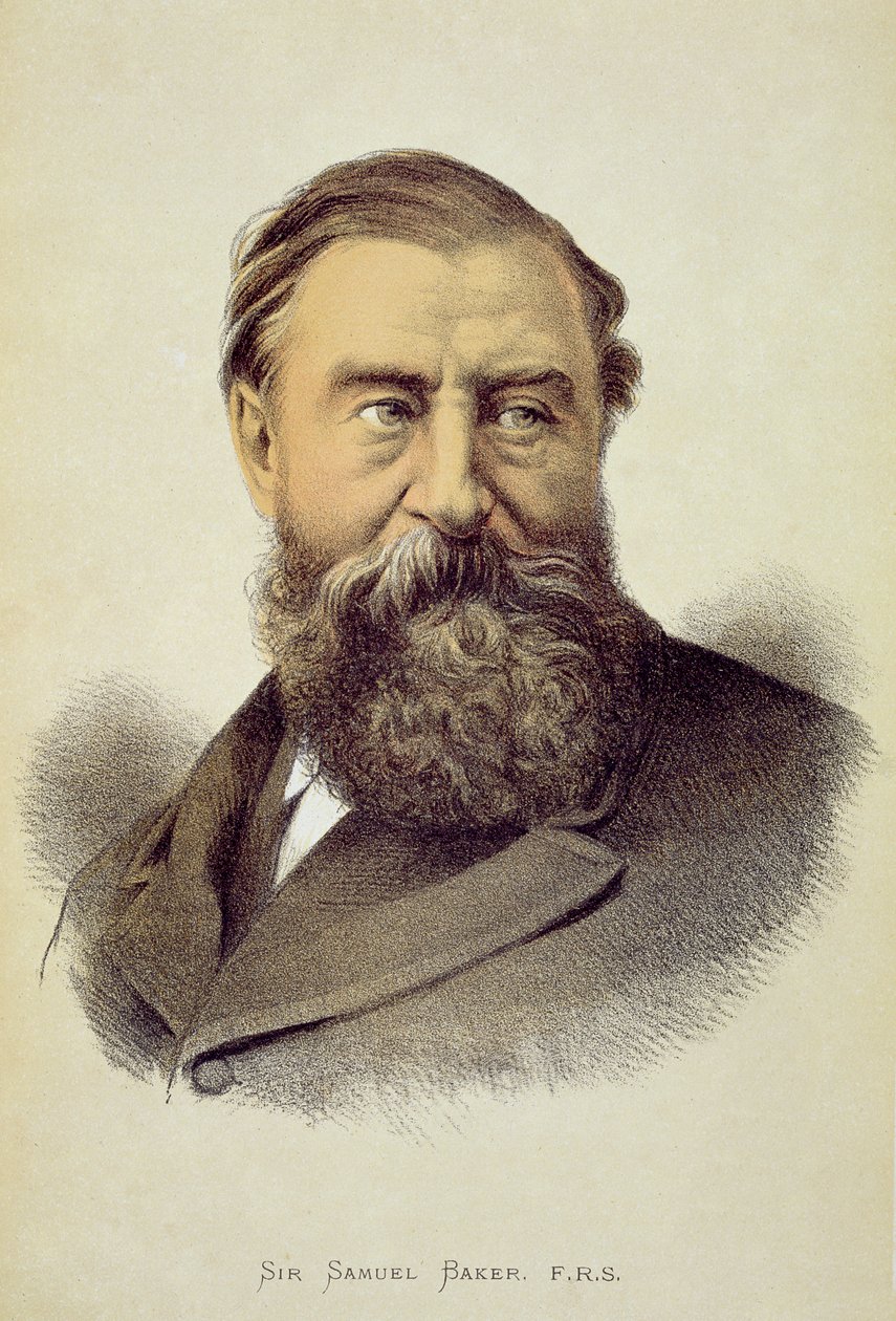 Portrait de Sir Samuel Baker (1821-93) - English School