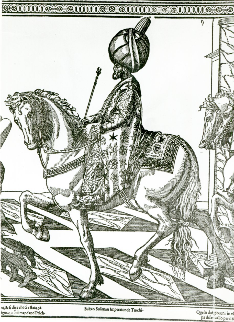Portrait de Soliman le Magnifique - English School