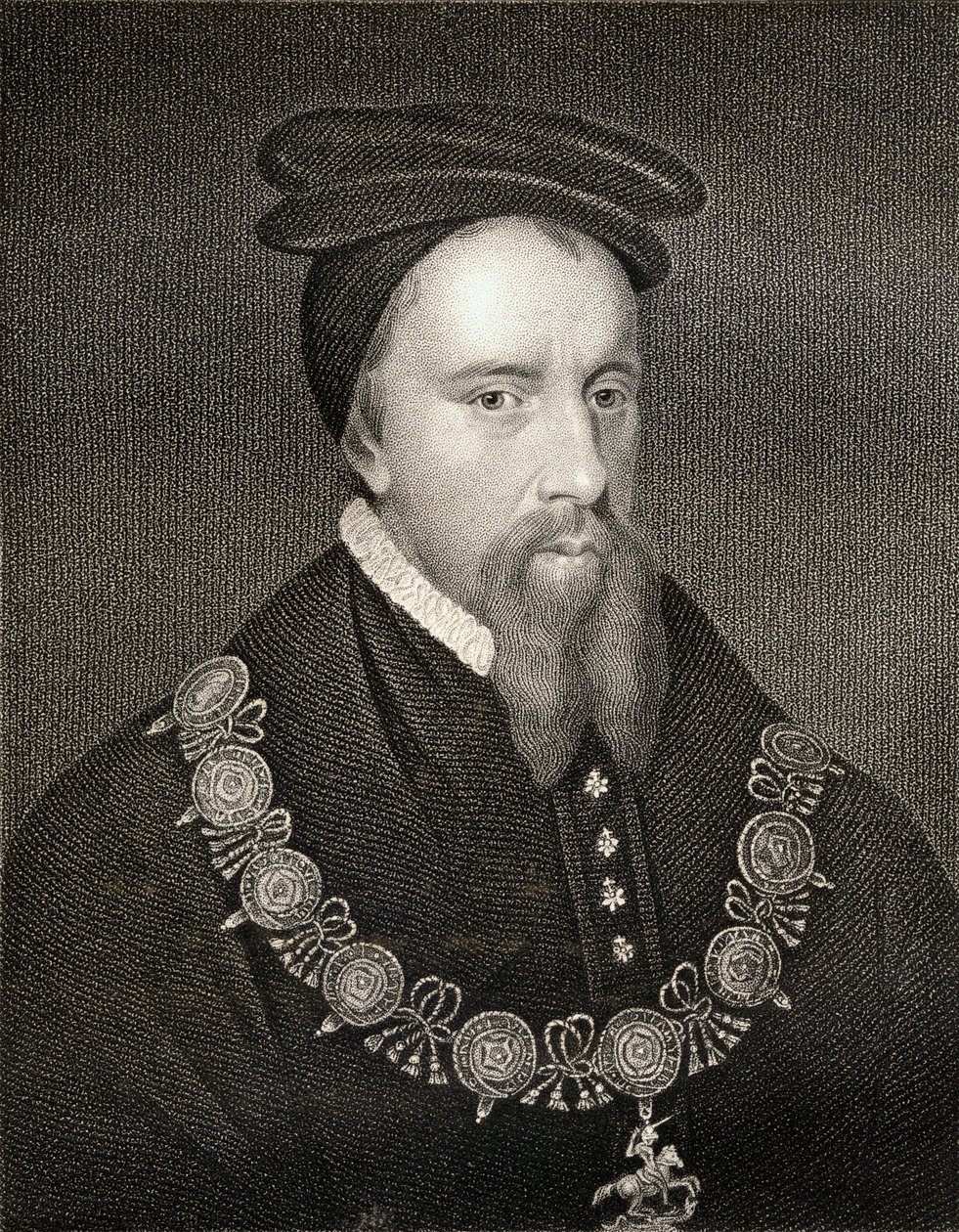 Portrait de Thomas Stanley, 1er comte de Derby, des Portraits britanniques de Lodge, 1823 - English School