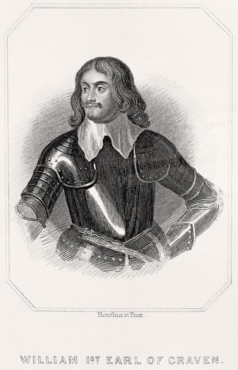 Portrait de William, 1er comte de Craven - English School
