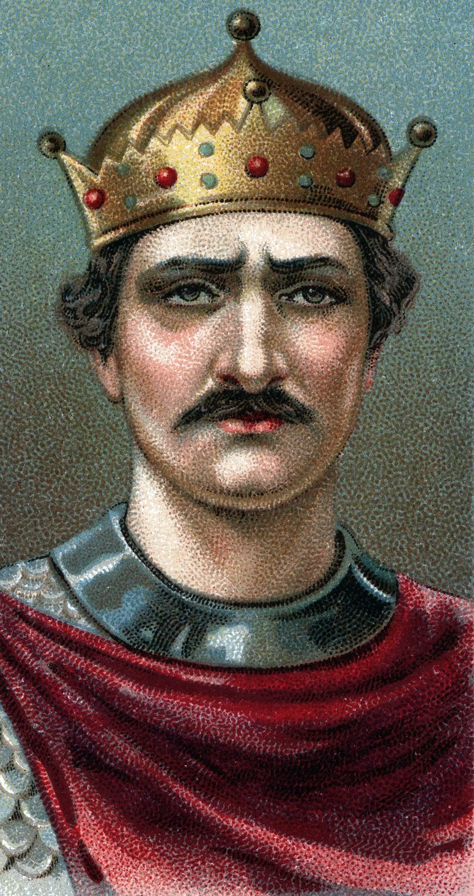 Portrait de Guillaume Ier le Conquérant (1027-1087), duc de Normandie et premier roi normand d
