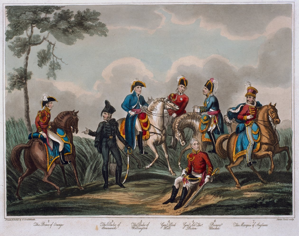 Portraits des officiers généraux, d