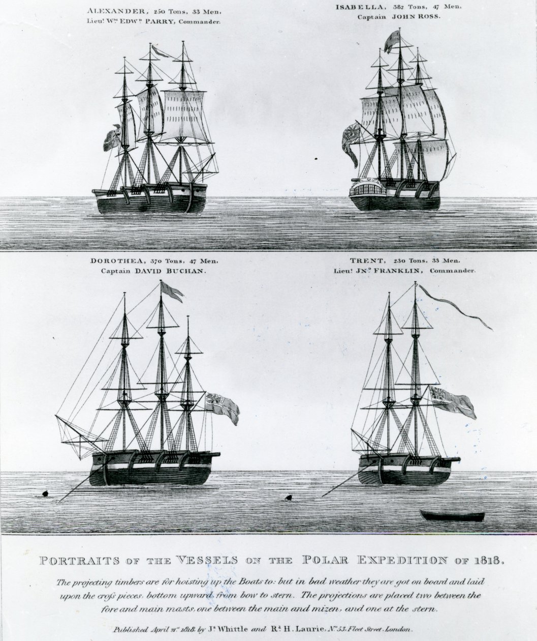 Portraits des navires de l
