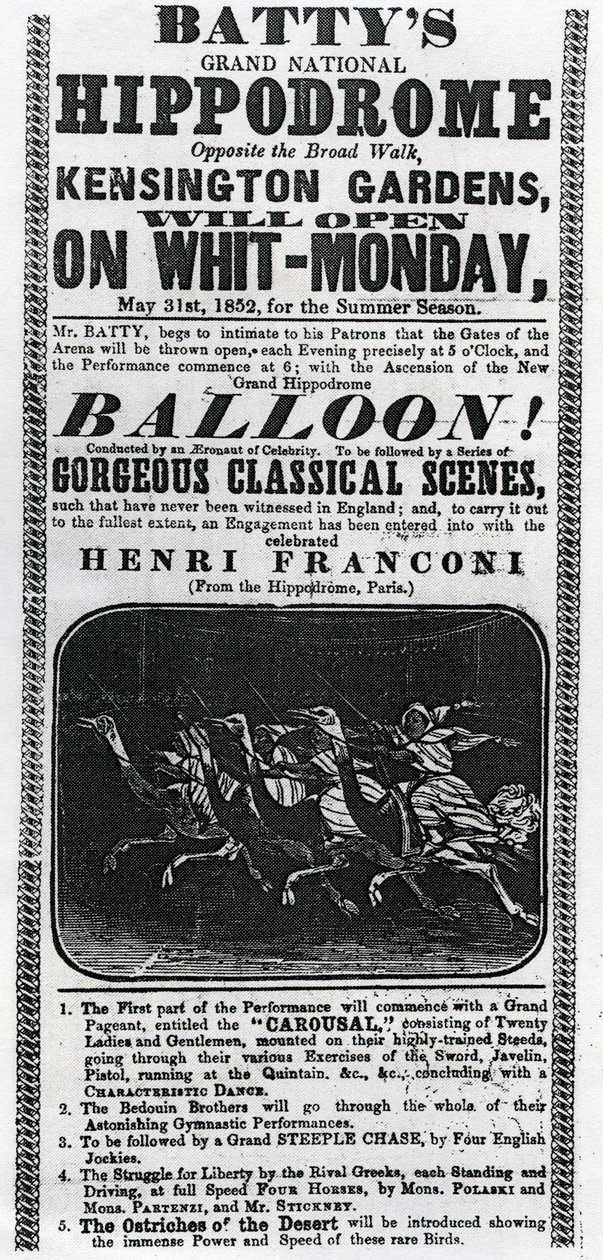 Affiche publicitaire pour 