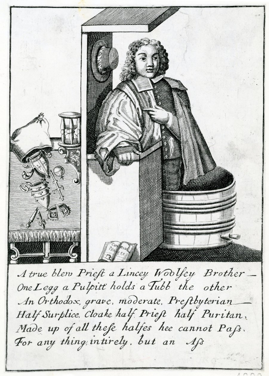 Satire de la chaire - English School
