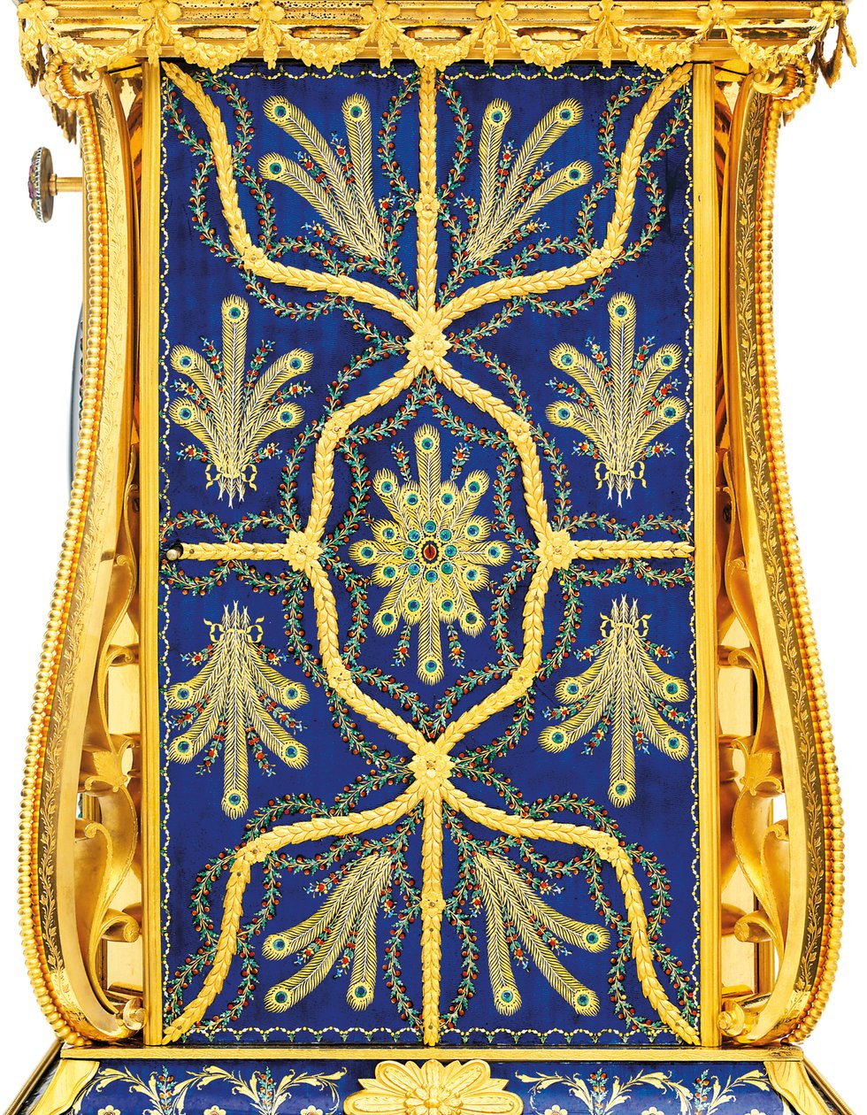 Pendule à carillon, musicale et automate "navires à voile" pour le marché chinois, Henry Borrell, Londres, fin du 18e siècle - English School