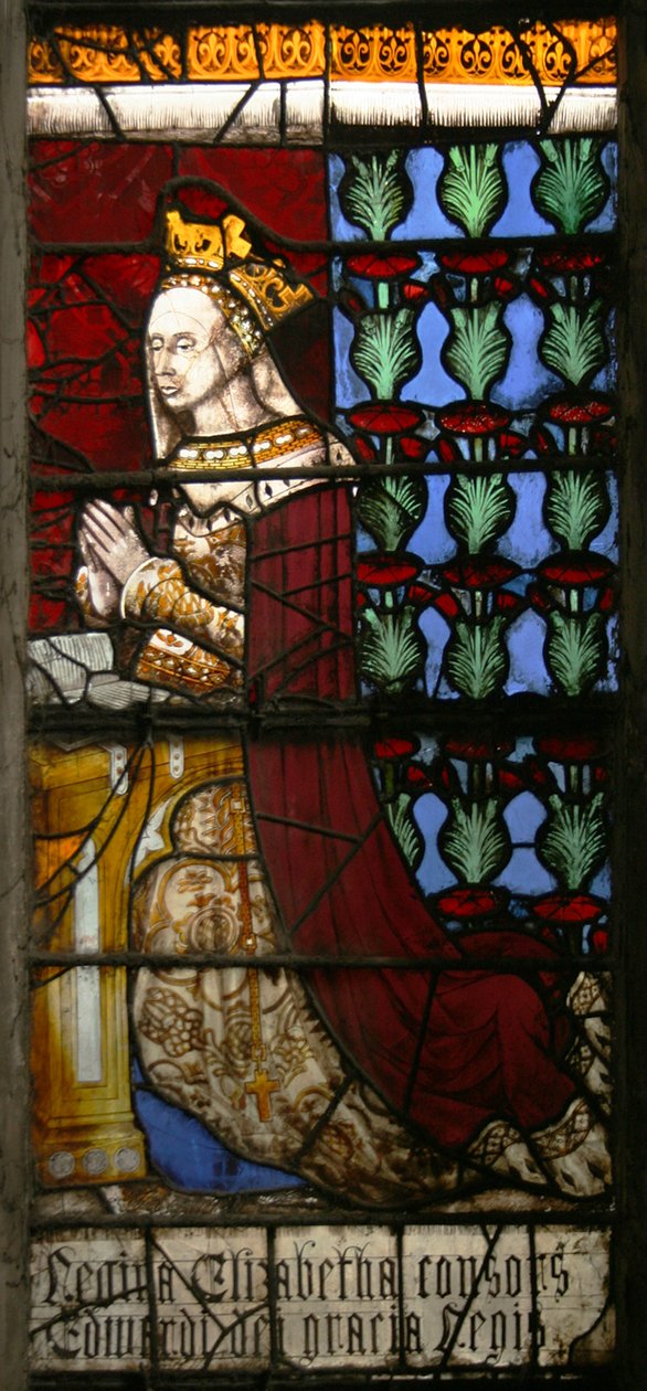 Reine Élisabeth Woodville, c.1480 - English School