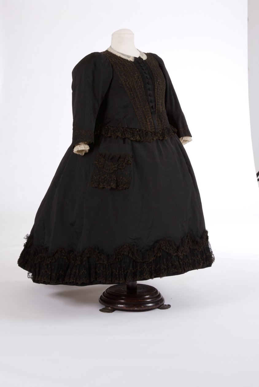 Robe de la reine Victoria, années 1890 - English School