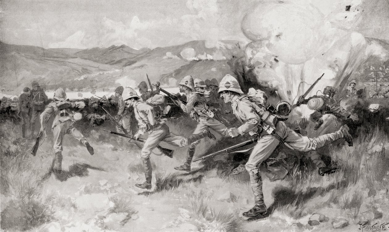 Le Régiment Royal de la Reine du Surrey menant l