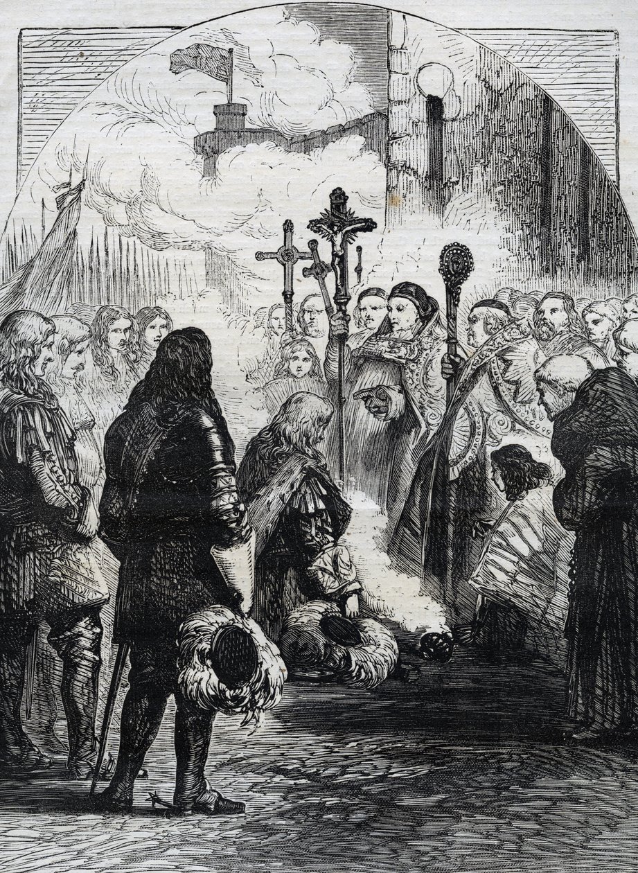 Réception de Jacques II à Dublin, publié dans 
