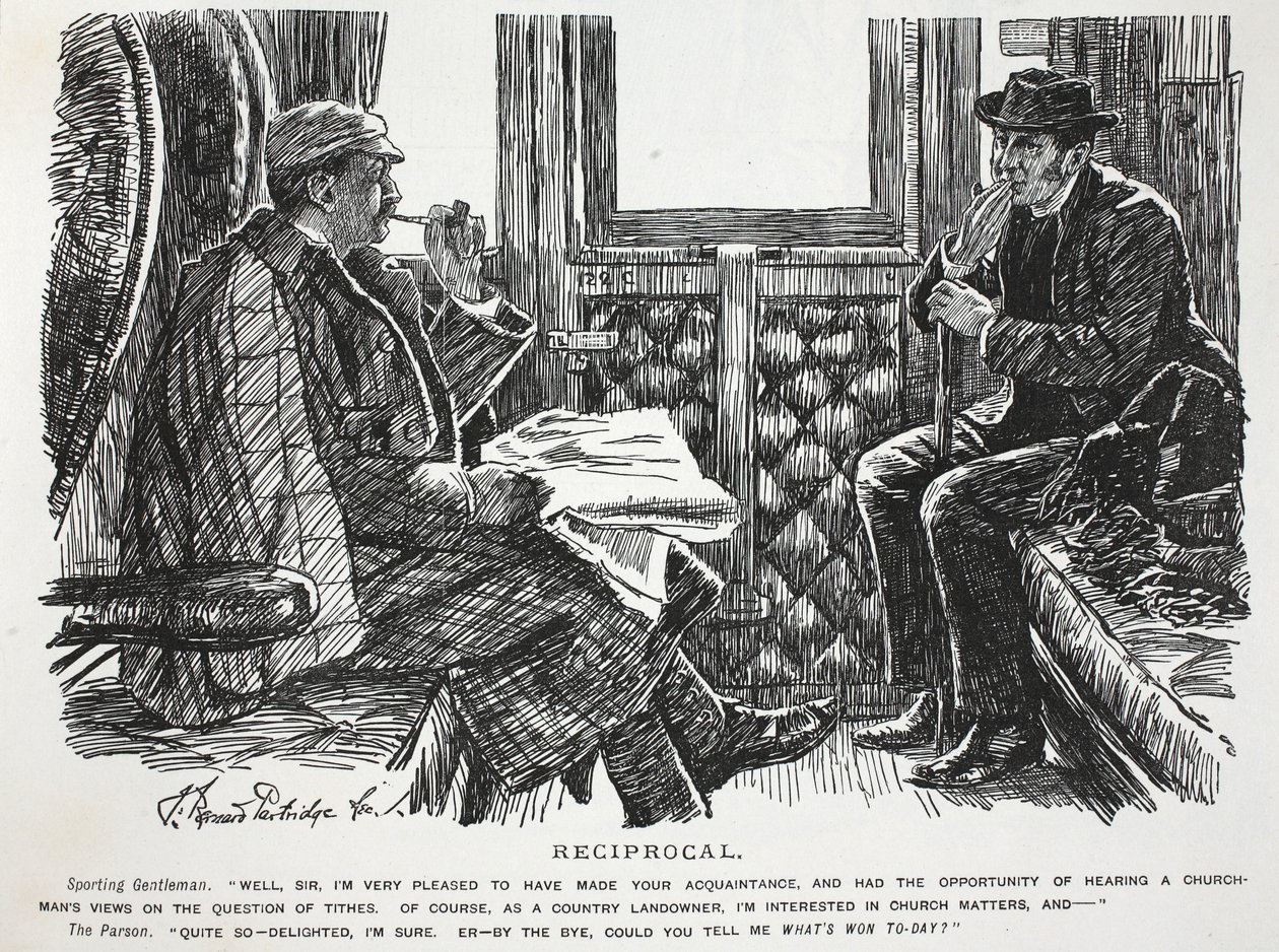 Réciproque, illustration de Punch - English School