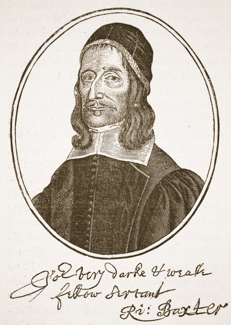 Richard Baxter, illustration de The Church of England: A History for the People par H.D.M. Spence-Jones - English School