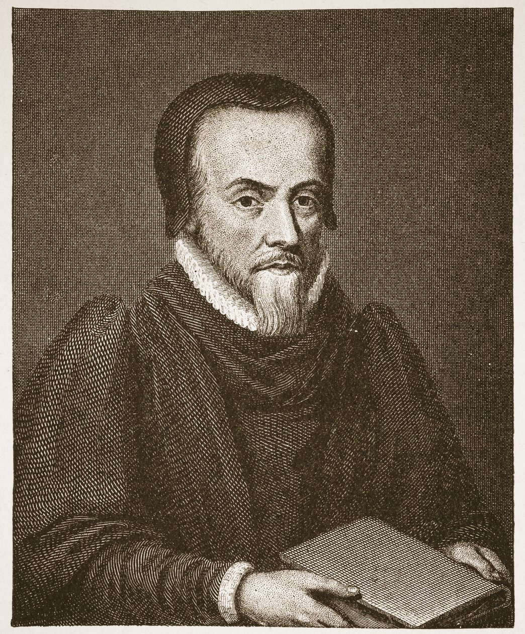 Richard Hooker, illustration de The Church of England: A History for the People par H.D.M. Spence-Jones - English School