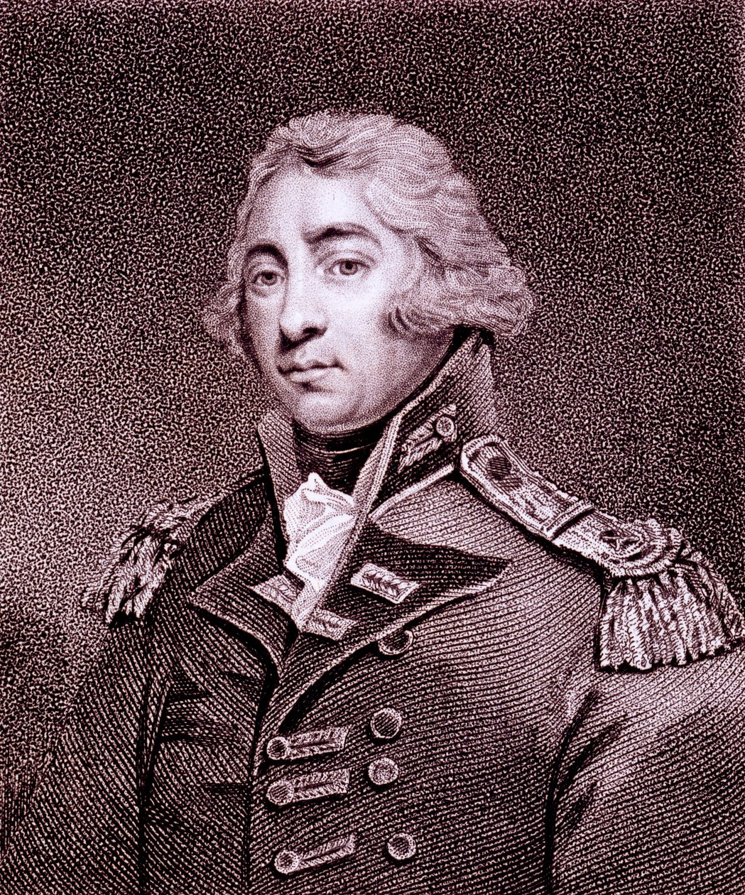 Rt Hon. Thomas Graham, Baron Lynedoch, gravé par Hopwood - English School