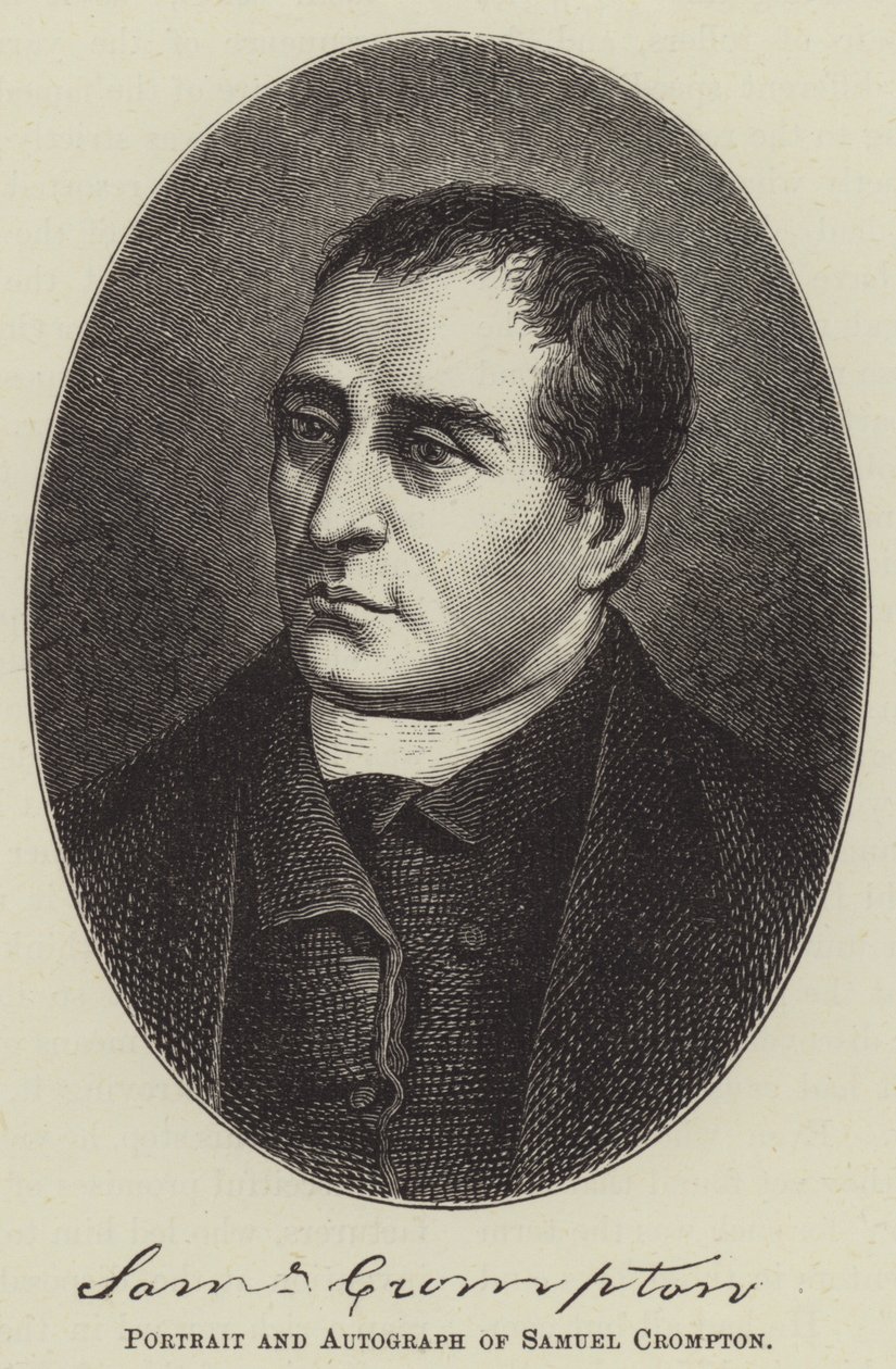 Samuel Crompton (gravure) - English School