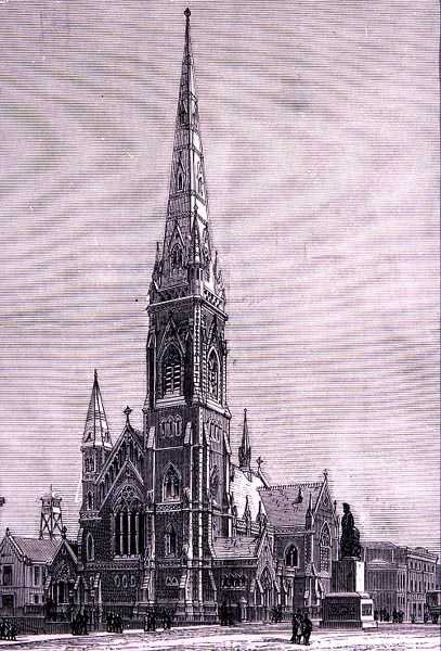 Église écossaise, rue Collins, Melbourne, Australie, de 