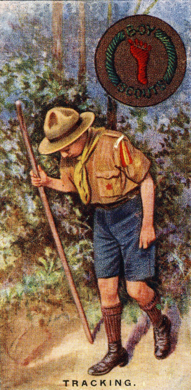 Badge de pistage pour scouts, 1929 - English School