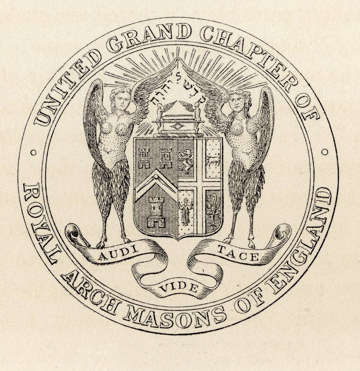 Sceau du Grand Chapitre Uni des Maçons de l