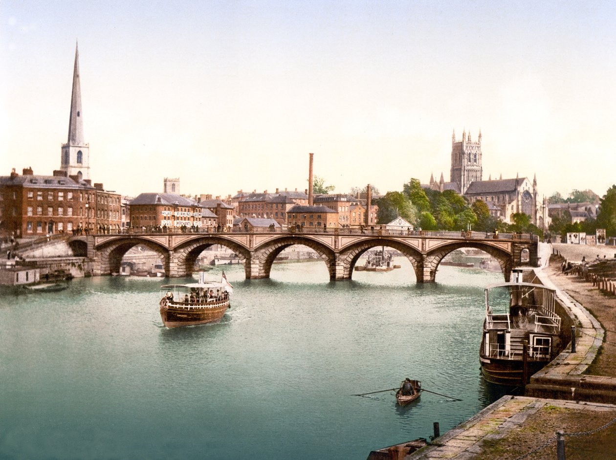 Pont de Severn, Worcester - English School