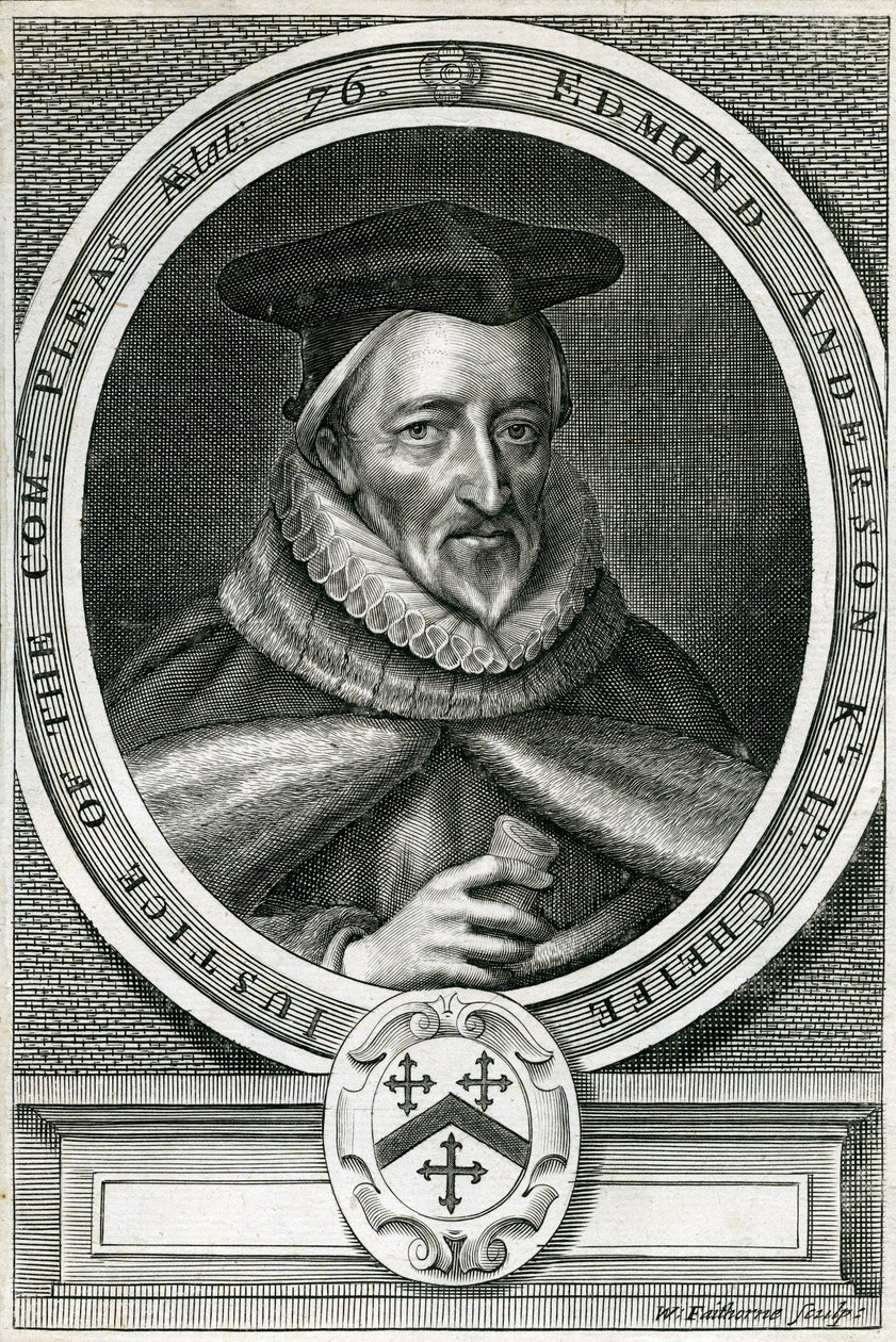 Sir Edmund Anderson (1530-1605) - English School