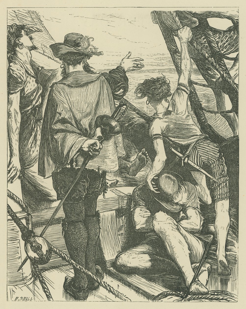Sir Francis Drake (gravure) - English School