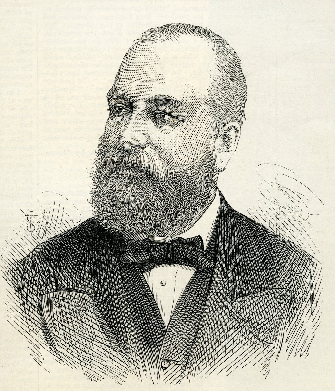 Sir Francis Philip Cunliffe-Owen (1828-94) de The Illustrated London News 8 novembre 1873 - English School