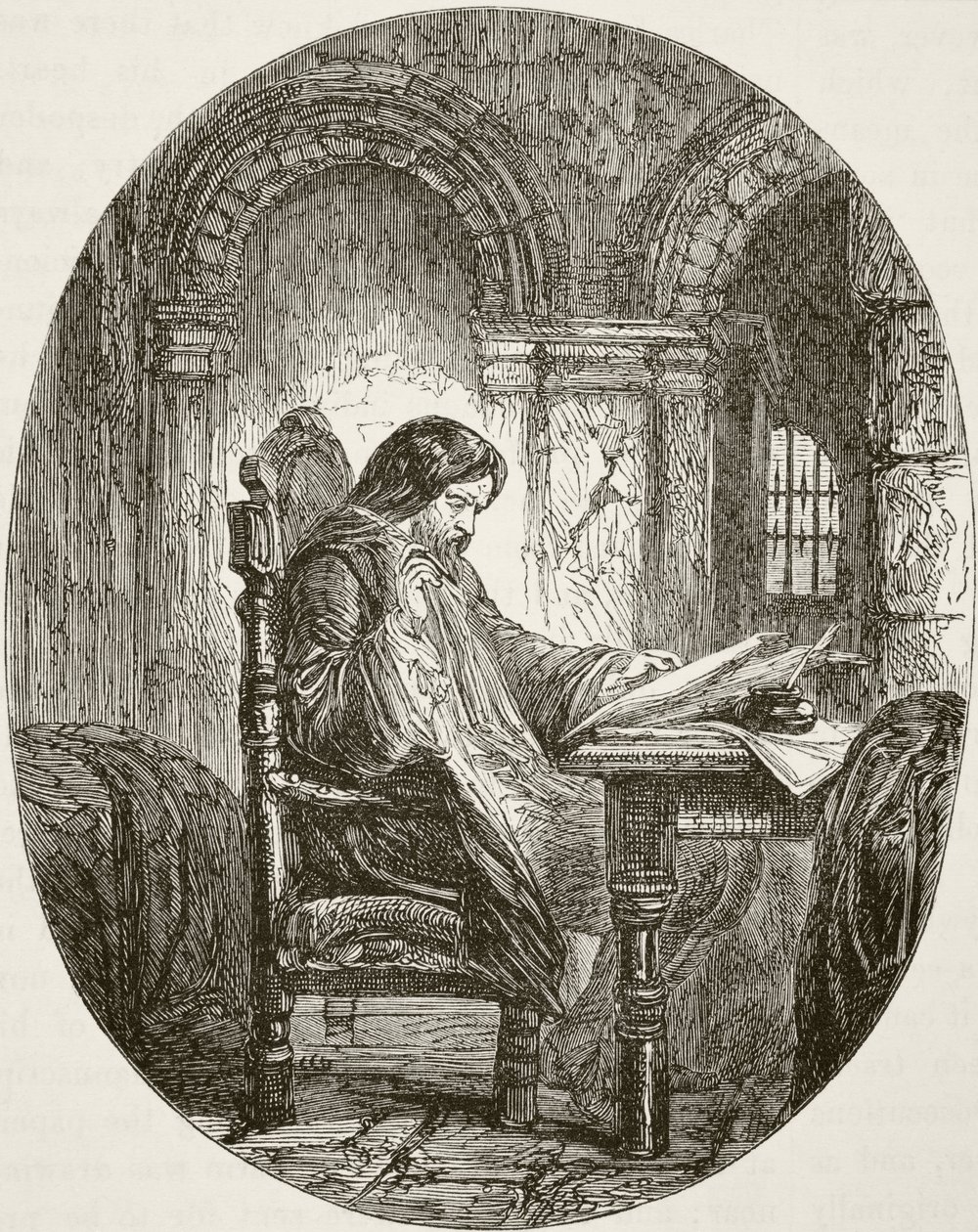 Sir John Eliot en prison, de 