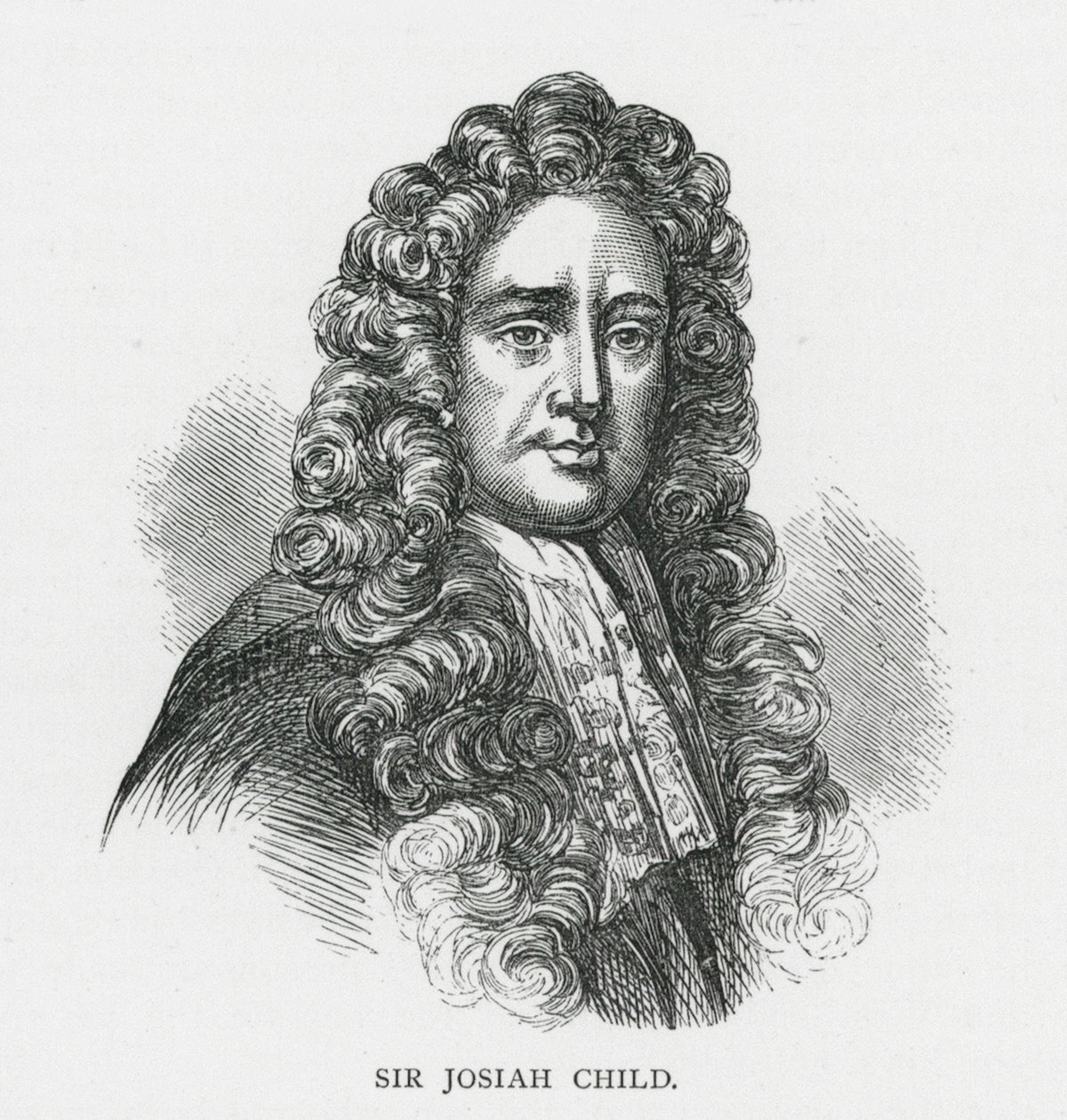 Sir Josiah Child (gravure) - English School