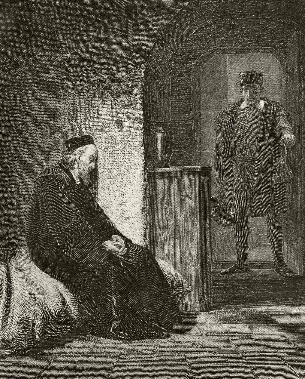 Sir Thomas More en prison, de 