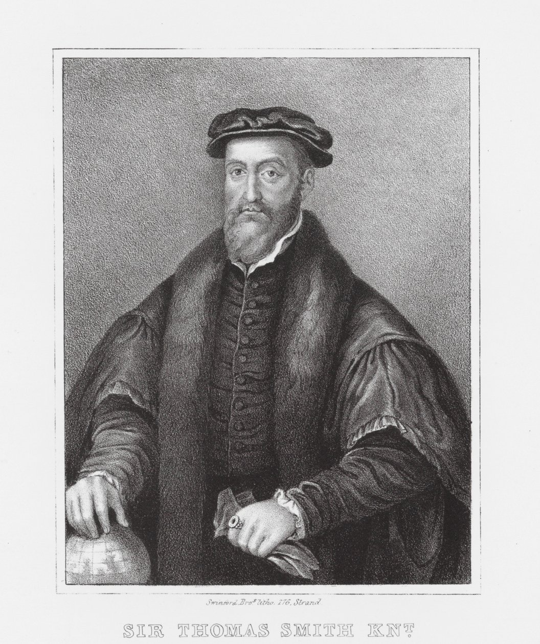 Sir Thomas Smith KNT (gravure) - English School