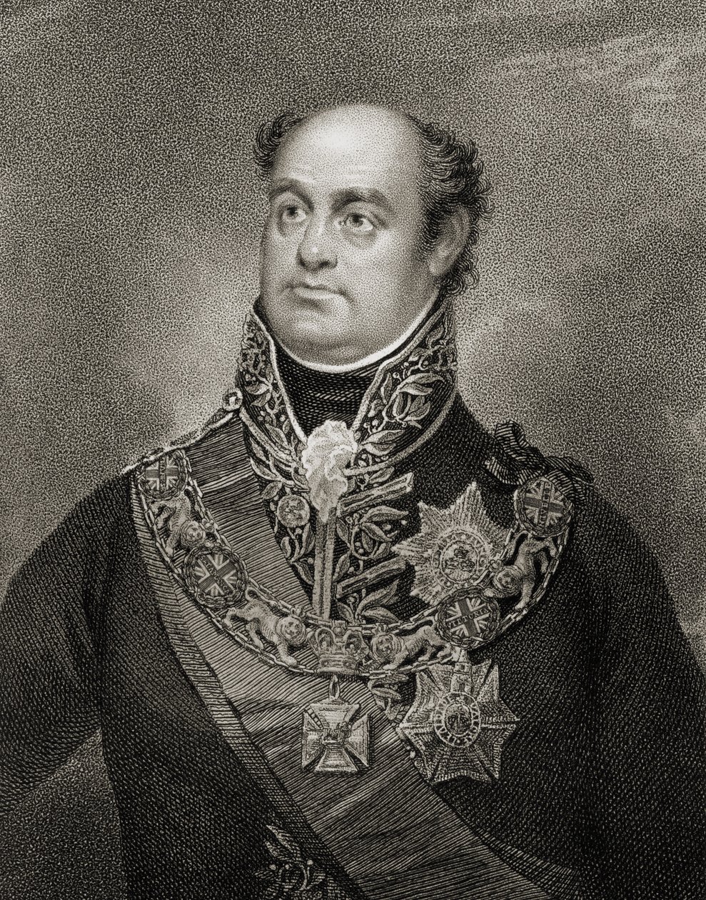Sir William Carr Beresford (1768-1854) (gravure) - English School