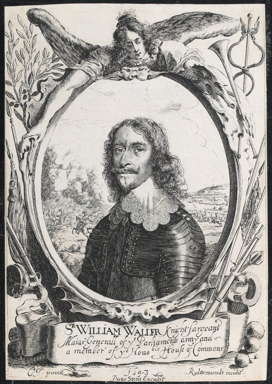 Sir William Waller, chevalier sergent-major général de l