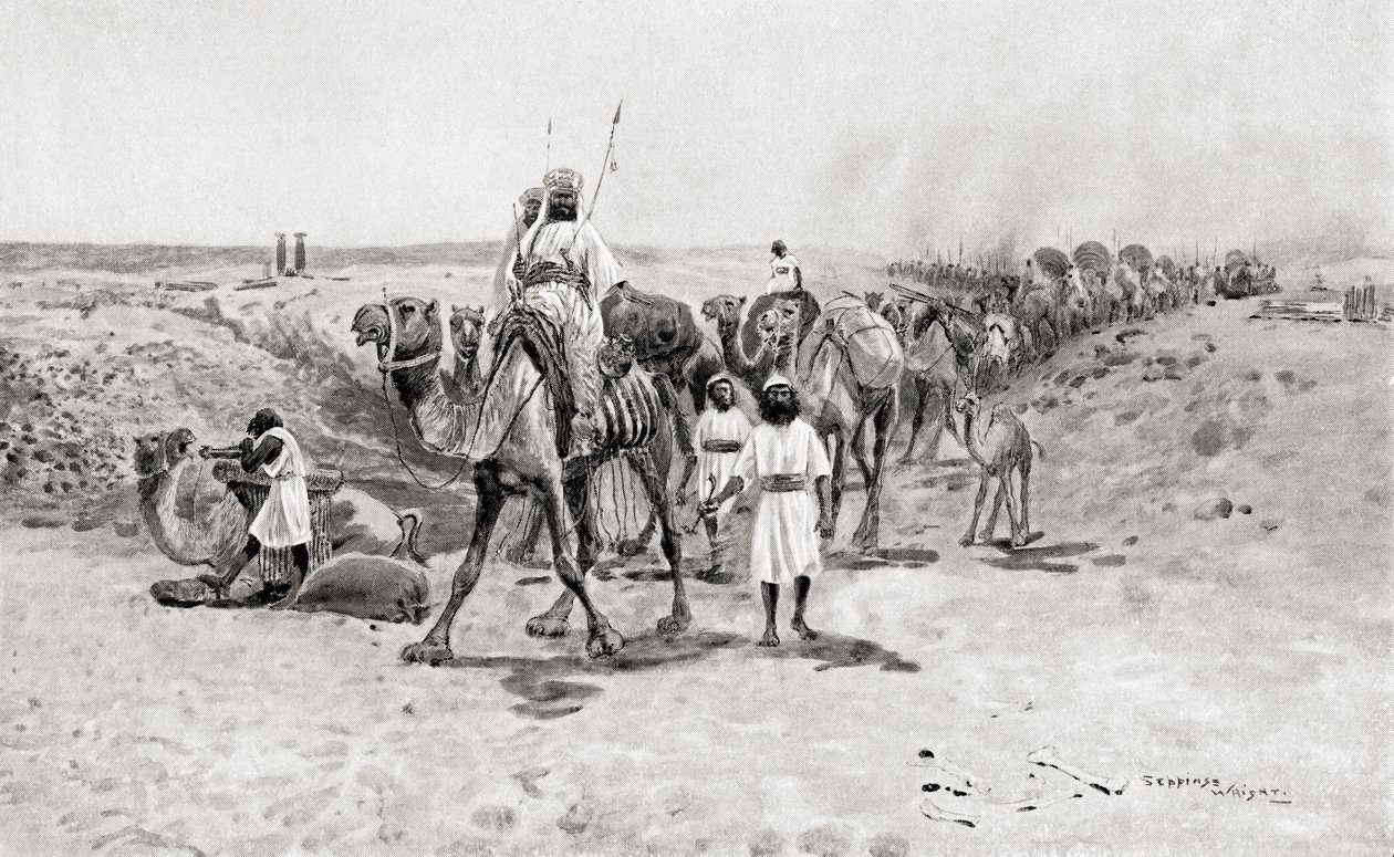 Salomon envoie des cadeaux à Hiram I, le roi phénicien de Tyr, de l