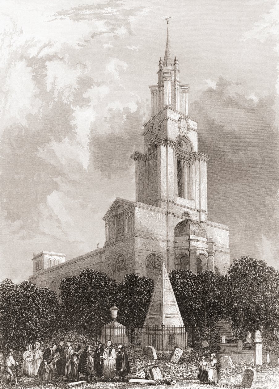 Église Sainte-Anne, Limehouse, Londres, Angleterre - English School