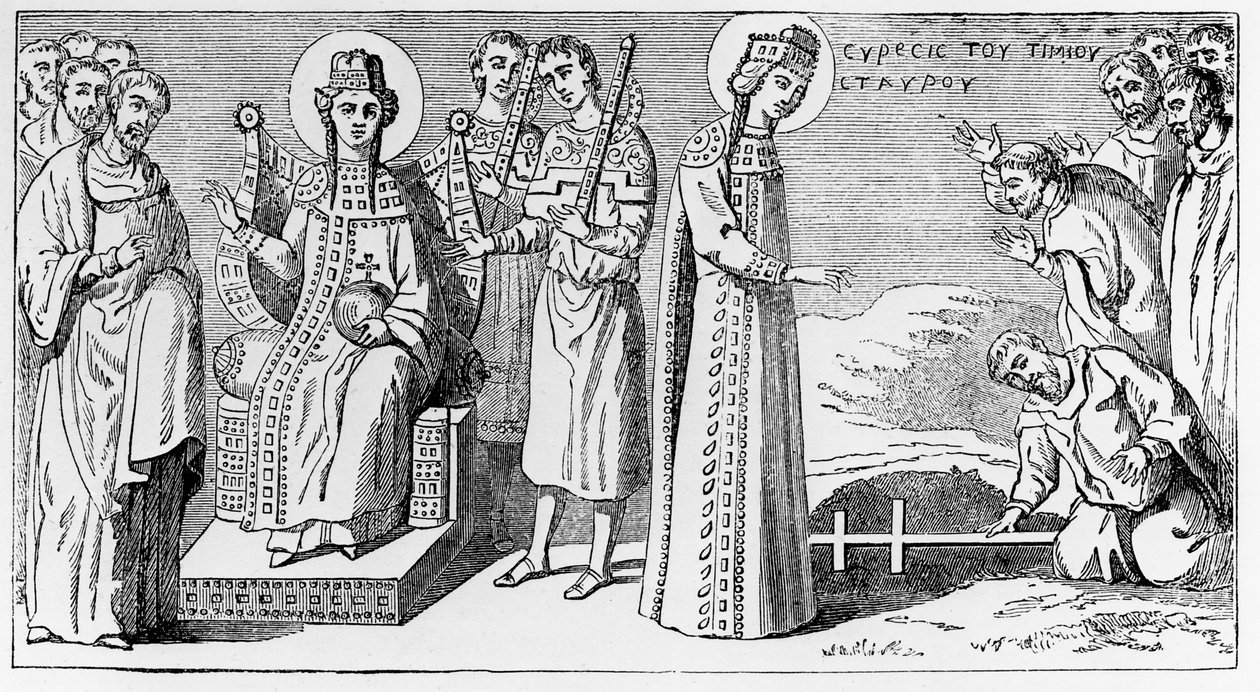 Sainte Hélène découvrant la Vraie Croix - English School