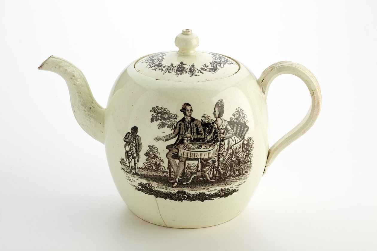 Théière Wedgwood de Staffordshire, vers 1775-85 - English School
