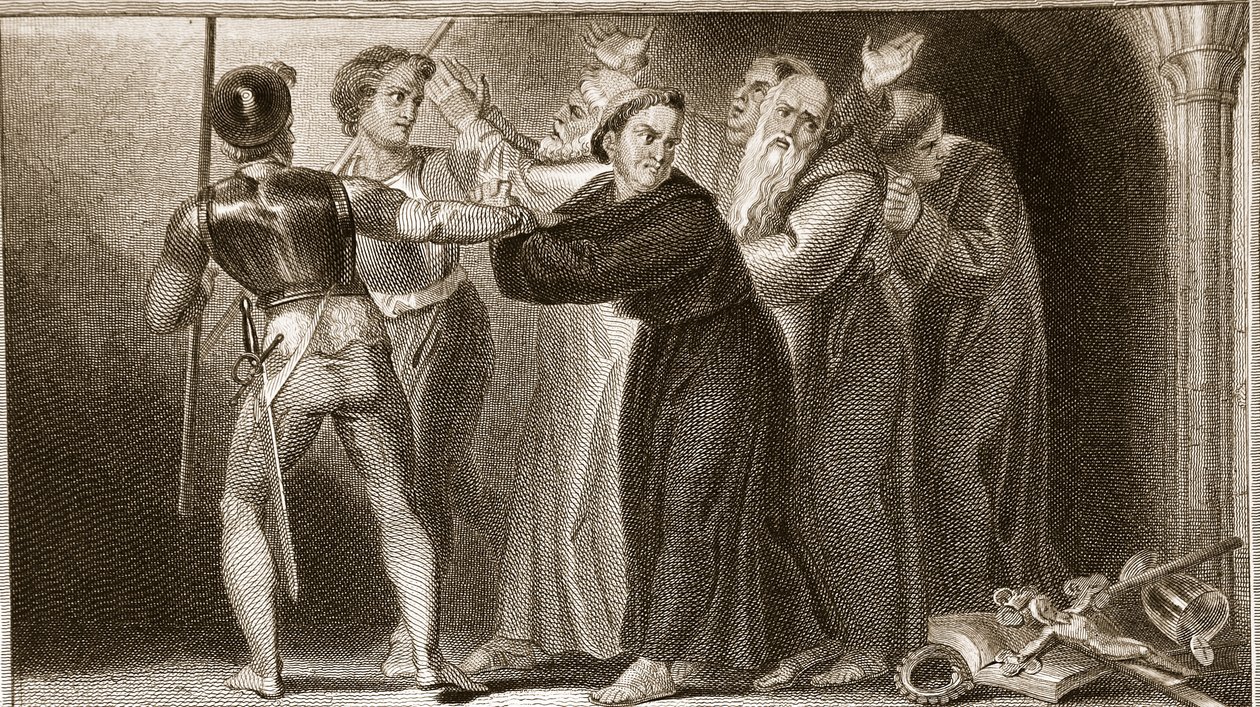 Suppression des monastères, illustration de L