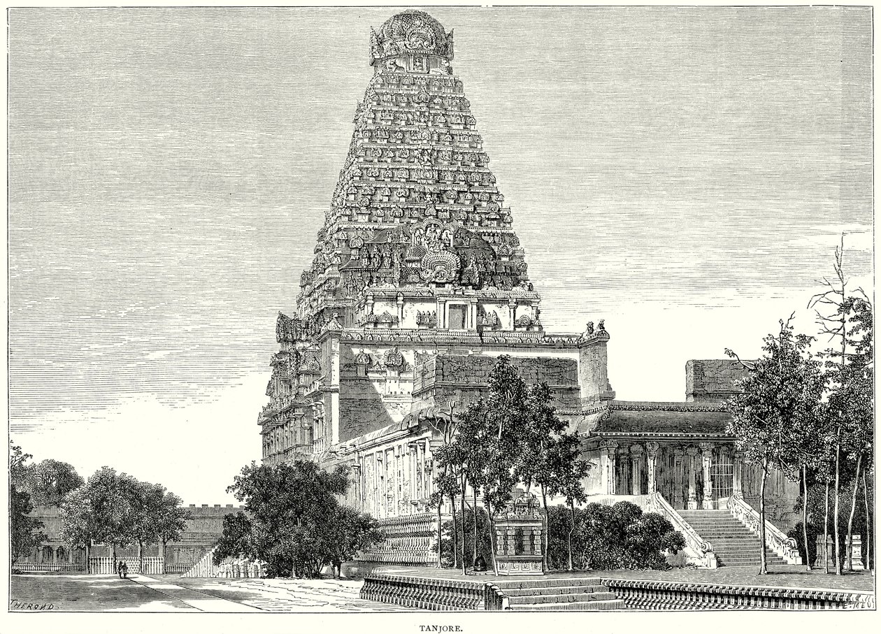 Tanjore (gravure) - English School