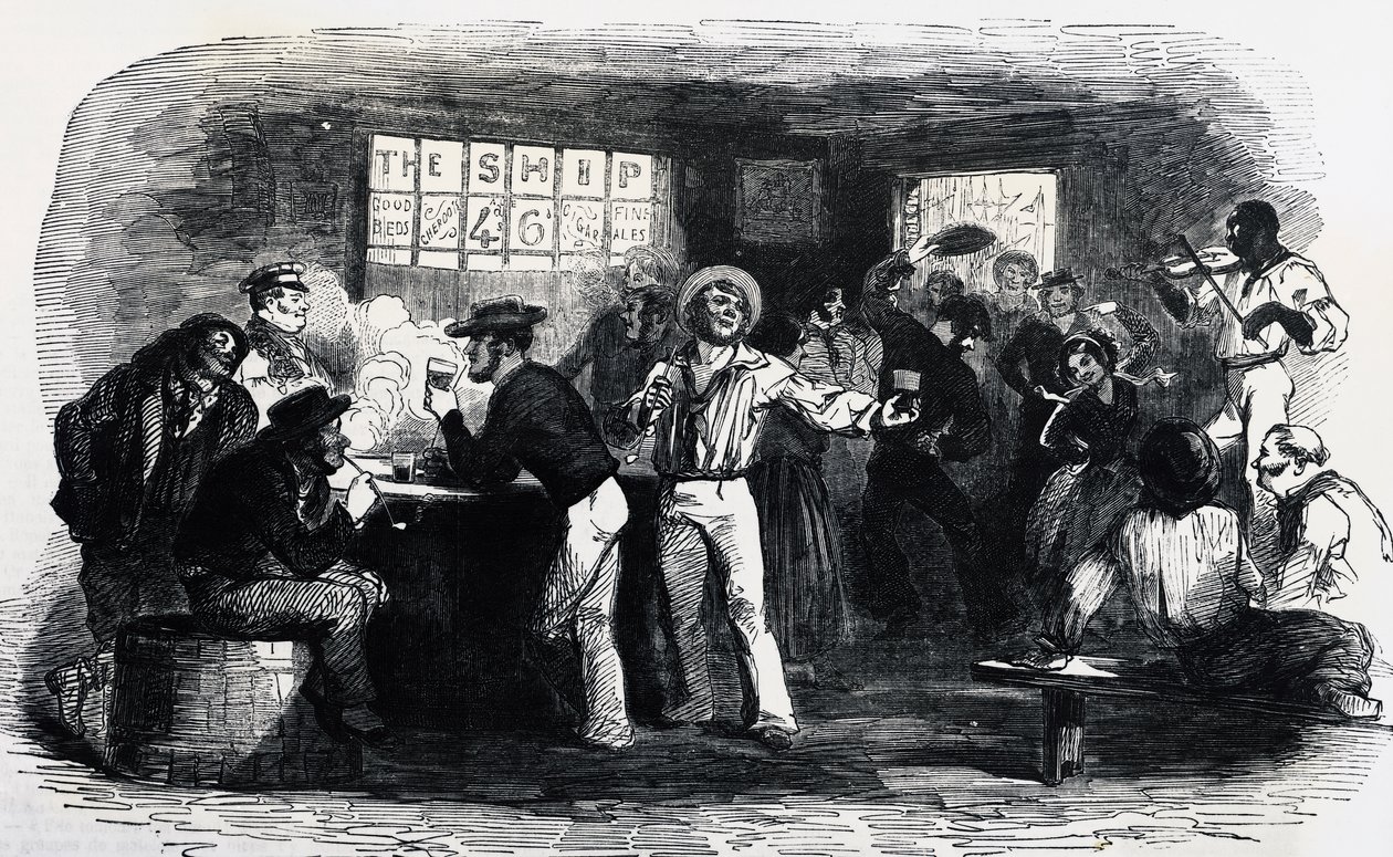 Taverne fréquentée par des marins - English School