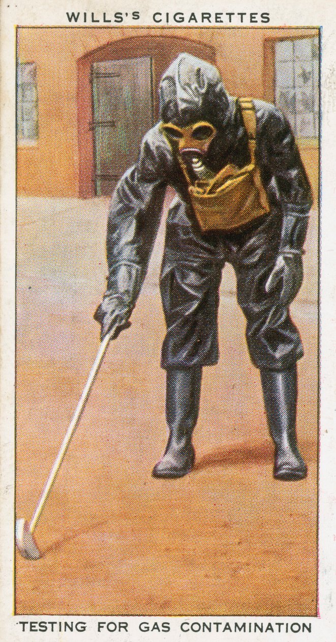 Contrôle de la contamination par les gaz (lithographie couleur) - English School