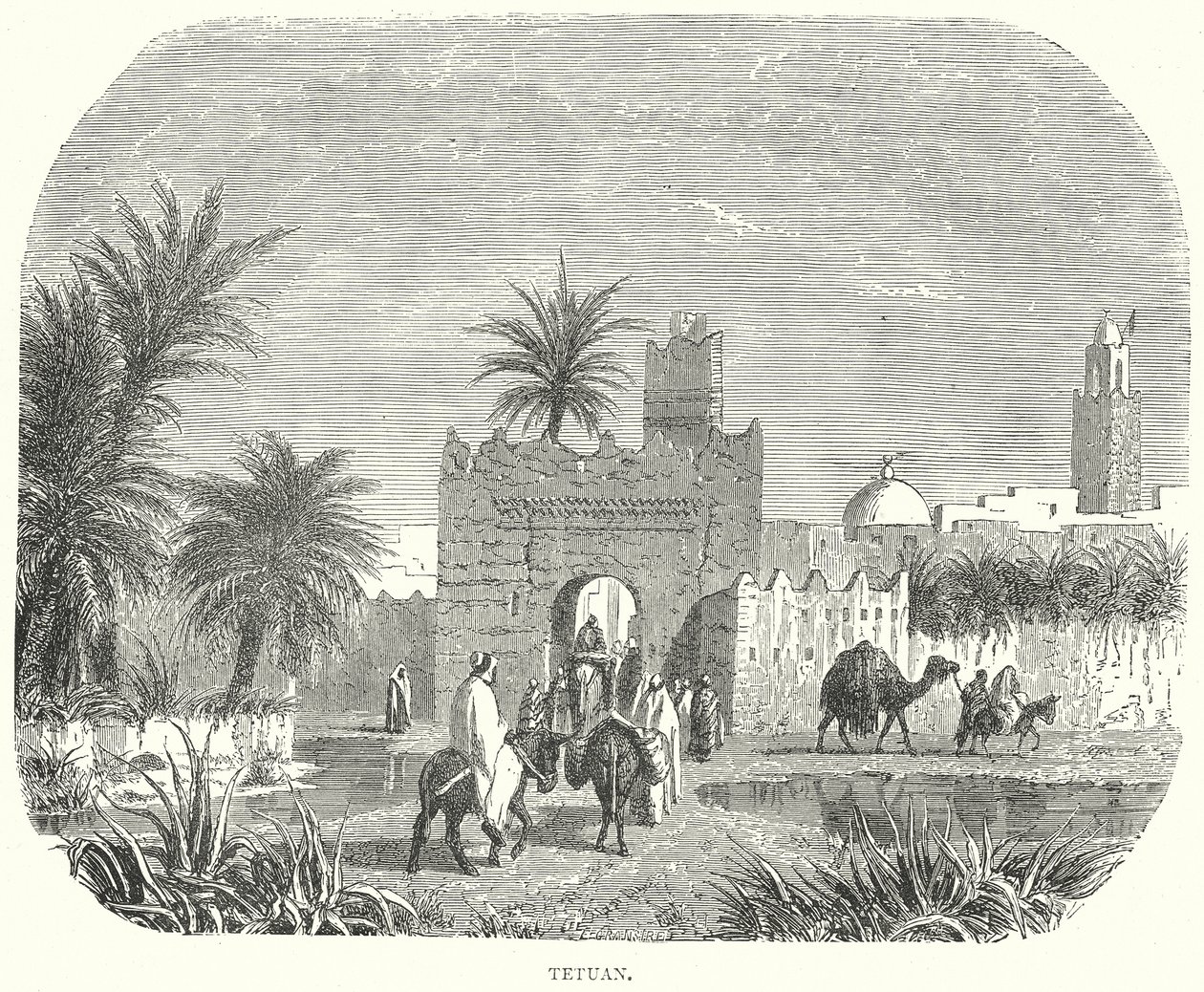Tetuan (gravure) - English School