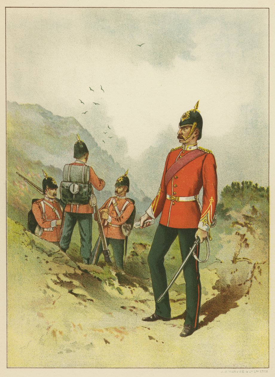 The 15th, East Yorkshire (lithographie couleur) - English School